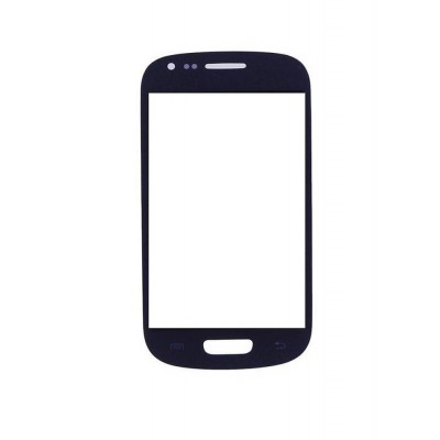 Replacement Front Glass For Samsung I8200 Galaxy S Iii Mini Value Edition Blue By - Maxbhi.com