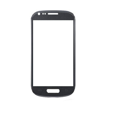 Replacement Front Glass For Samsung I8200 Galaxy S Iii Mini Value Edition Grey By - Maxbhi.com