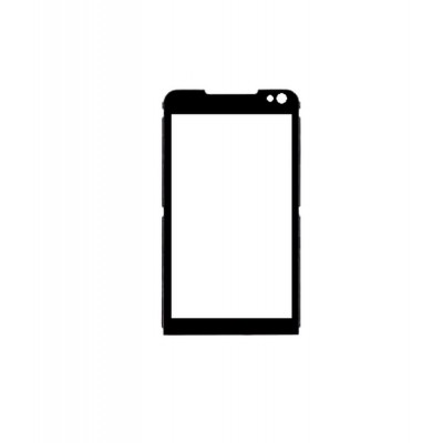 Replacement Front Glass For Samsung I900 Omnia Black By - Maxbhi.com