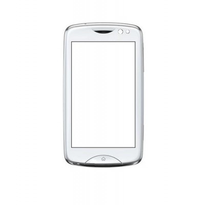 Replacement Front Glass For Sony Ericsson Ck15i White By - Maxbhi.com
