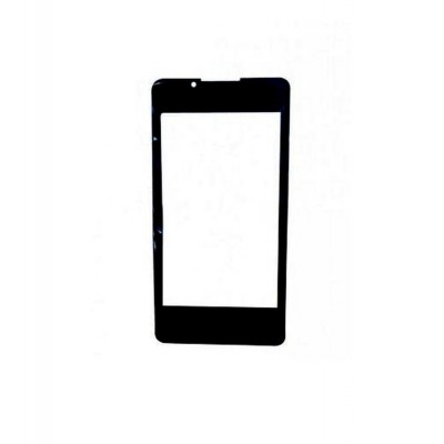 Replacement Front Glass For Spice Mi438 Stellar Glide Black By - Maxbhi.com