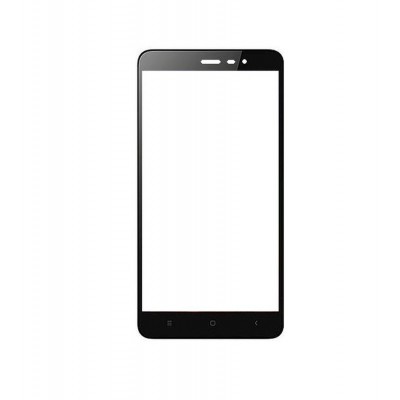 Replacement Front Glass For Xiaomi Redmi Note 3 Mediatek Black By - Maxbhi.com