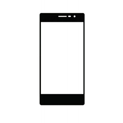 Replacement Front Glass For Leagoo Elite 2 Black By - Maxbhi.com