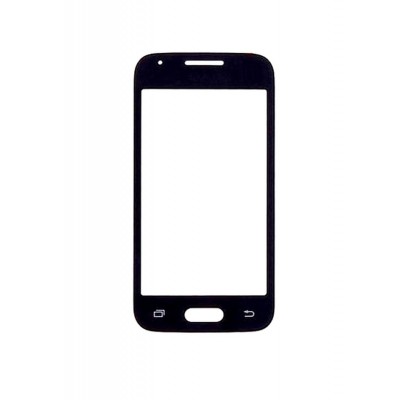 Replacement Front Glass For Samsung Galaxy Ace 4 Lte Smg313f Black By - Maxbhi.com