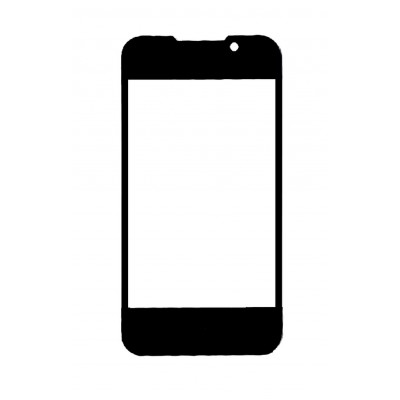 Replacement Front Glass For Spice Stellar Nhance 2 Mi437 White By - Maxbhi Com