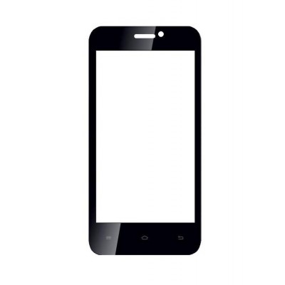 Replacement Front Glass For Iball Andi 4.5 Ripple 1gb Ips Black By - Maxbhi.com