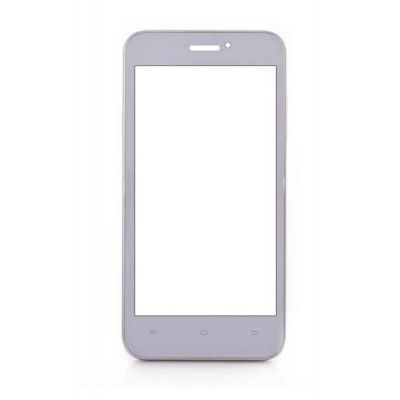 Replacement Front Glass For Iball Andi 4.5 Ripple White By - Maxbhi.com