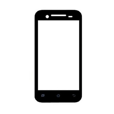 Replacement Front Glass For Iball Andi 4di Black By - Maxbhi.com
