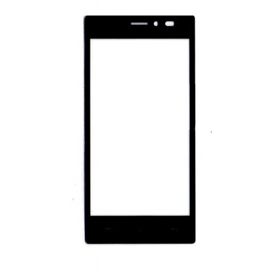 Replacement Front Glass For Lava X17 Gold Black By - Maxbhi.com