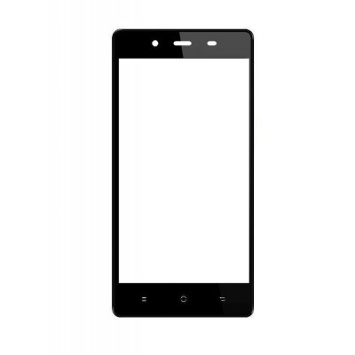 Replacement Front Glass For Videocon Infinium Z55 Krypton Black By - Maxbhi.com
