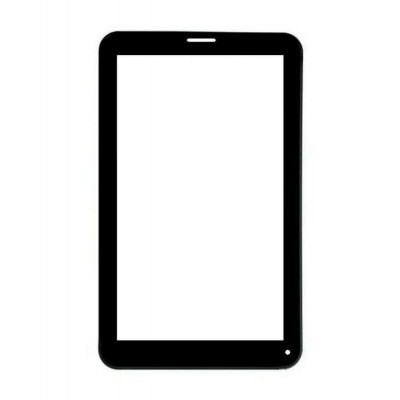 Replacement Front Glass For Ambrane Ac770 Calling King Tablet Black By - Maxbhi.com