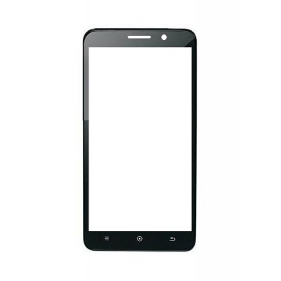 Replacement Front Glass For Iberry Auxus Nuclea X Black By - Maxbhi.com