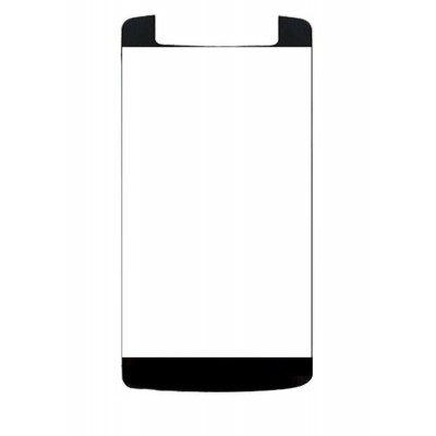 Replacement Front Glass For Inew V8 Black By - Maxbhi.com