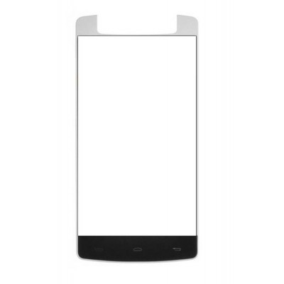 Replacement Front Glass For Inew V8 White By - Maxbhi.com