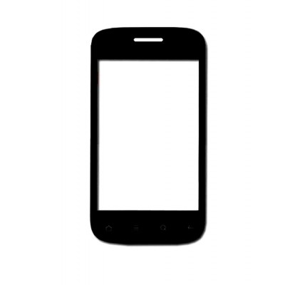 Replacement Front Glass For Karbonn K75 Plus Black By - Maxbhi.com