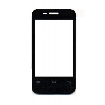 Replacement Front Glass For Micromax A56 Black By - Maxbhi.com