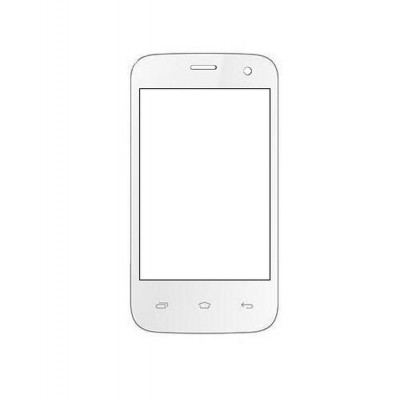 Replacement Front Glass For Videocon Z30 White By - Maxbhi.com