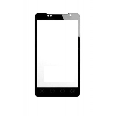 Replacement Front Glass For Htc Evo 4g A9292 Black By - Maxbhi.com