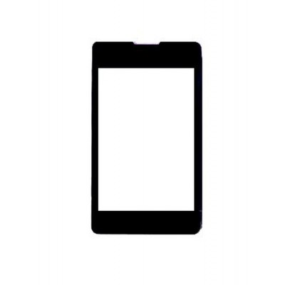 Replacement Front Glass For Intex Turbo 3.5 Black By - Maxbhi.com