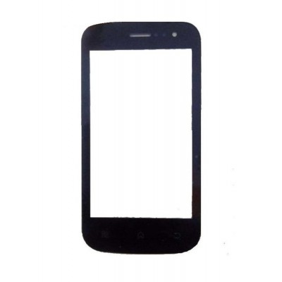 Replacement Front Glass For Micromax A68 Smarty 4.0 Black By - Maxbhi.com