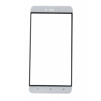 Replacement Front Glass For Qmobile Noir Z12 White By - Maxbhi.com