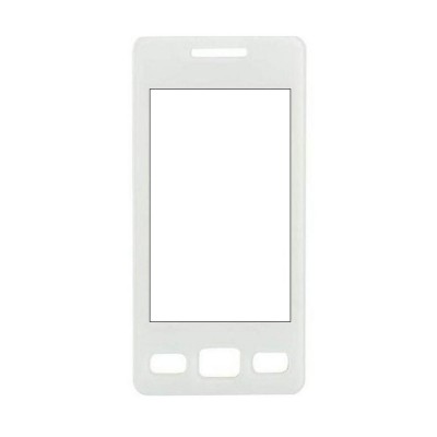 Replacement Front Glass For Samsung Star Ii S5263 White By - Maxbhi.com