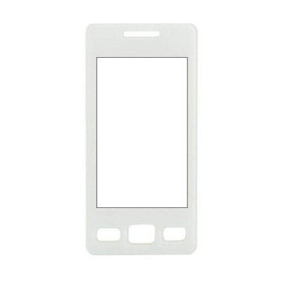 Replacement Front Glass For Samsung Star Ii S5263 White By - Maxbhi.com