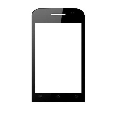 Replacement Front Glass For Spice Stellar Mi361 Black By - Maxbhi.com