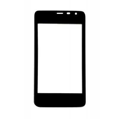 Replacement Front Glass For Tecno Y3 Black By - Maxbhi.com