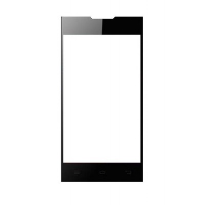 Replacement Front Glass For Hsl Smart H1 Black By - Maxbhi.com