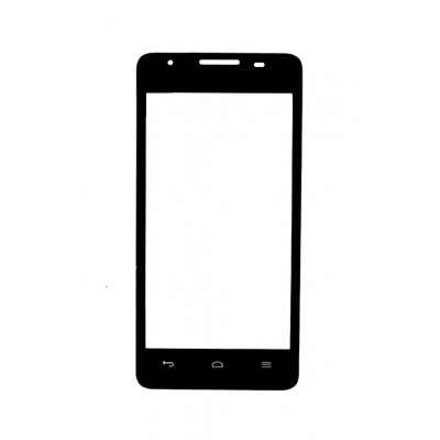Replacement Front Glass For Huawei Ascend G510 U8951 Black By - Maxbhi.com