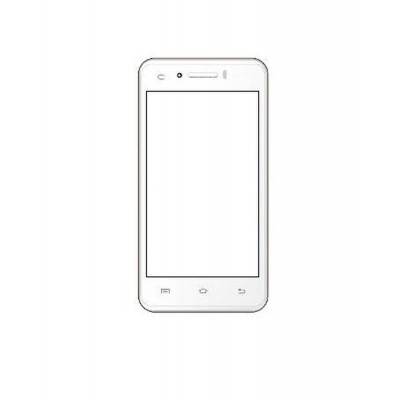 Replacement Front Glass For Intex Aqua Y2 Remote White By - Maxbhi.com