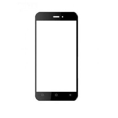 Replacement Front Glass For Karbonn Titanium Vista 4g Black By - Maxbhi.com