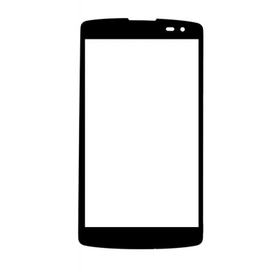 Replacement Front Glass For Lg F60 Dual D392 With Dual Sim Black By - Maxbhi.com