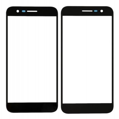 Replacement Front Glass For Lg K10 2017 Black By - Maxbhi Com