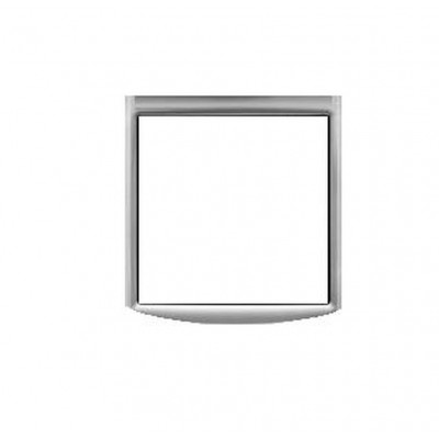 Replacement Front Glass For Palm Treo 650 Black By - Maxbhi.com