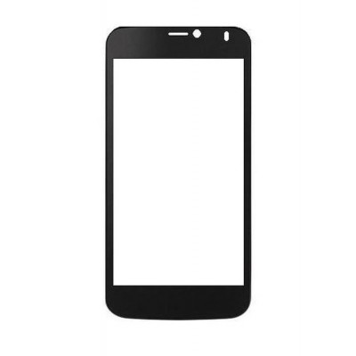 Replacement Front Glass For Prestigio Multiphone 3502 Duo Black By - Maxbhi.com