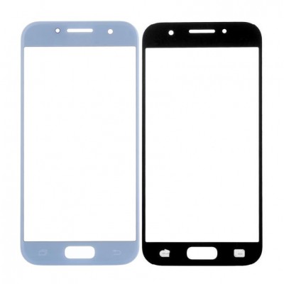 Replacement Front Glass For Samsung Galaxy A7 2017 White By - Maxbhi Com