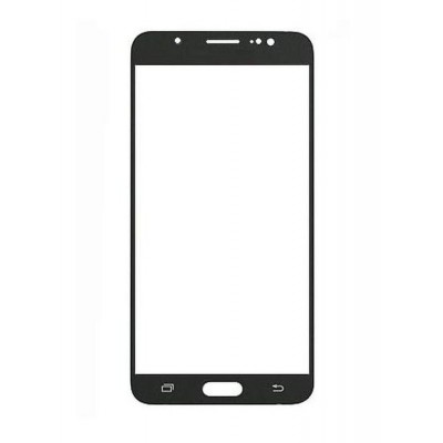 Replacement Front Glass For Samsung Galaxy On8 Black By - Maxbhi.com