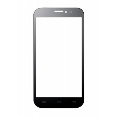 Replacement Front Glass For Sansui Sa53g Black By - Maxbhi.com
