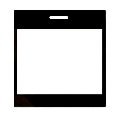 Replacement Front Glass For Sony Ericsson Aspen Black By - Maxbhi.com