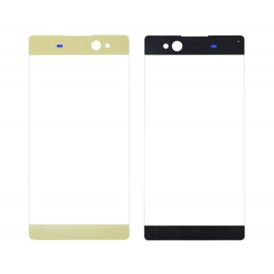 Replacement Front Glass For Sony Xperia Xa Ultra Gold By - Maxbhi Com