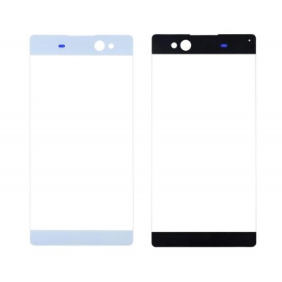 Replacement Front Glass For Sony Xperia Xa Ultra White By - Maxbhi Com