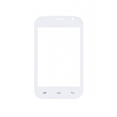 Replacement Front Glass For Spice Mi423 Smart Flo Ivory 2 Black By - Maxbhi.com