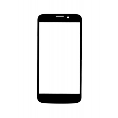 Replacement Front Glass For Tecno R7 Black By - Maxbhi.com