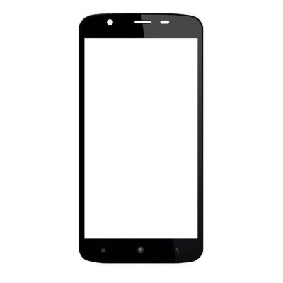 Replacement Front Glass For Videocon Z45 Dazzle Black By - Maxbhi.com