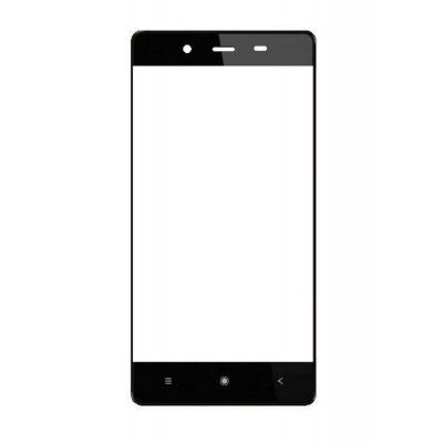Replacement Front Glass For Videocon Z55 Dash Black By - Maxbhi.com