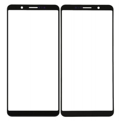 Replacement Front Glass For Vivo V7 Plus Black By - Maxbhi Com