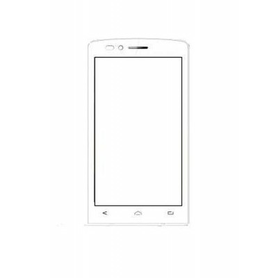 Replacement Front Glass For Wham Q4 White By - Maxbhi.com