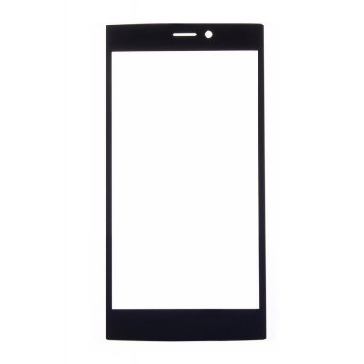 Replacement Front Glass For Wiko Ridge 4g Black By - Maxbhi.com